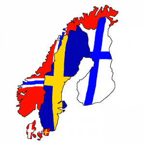Nordics flag